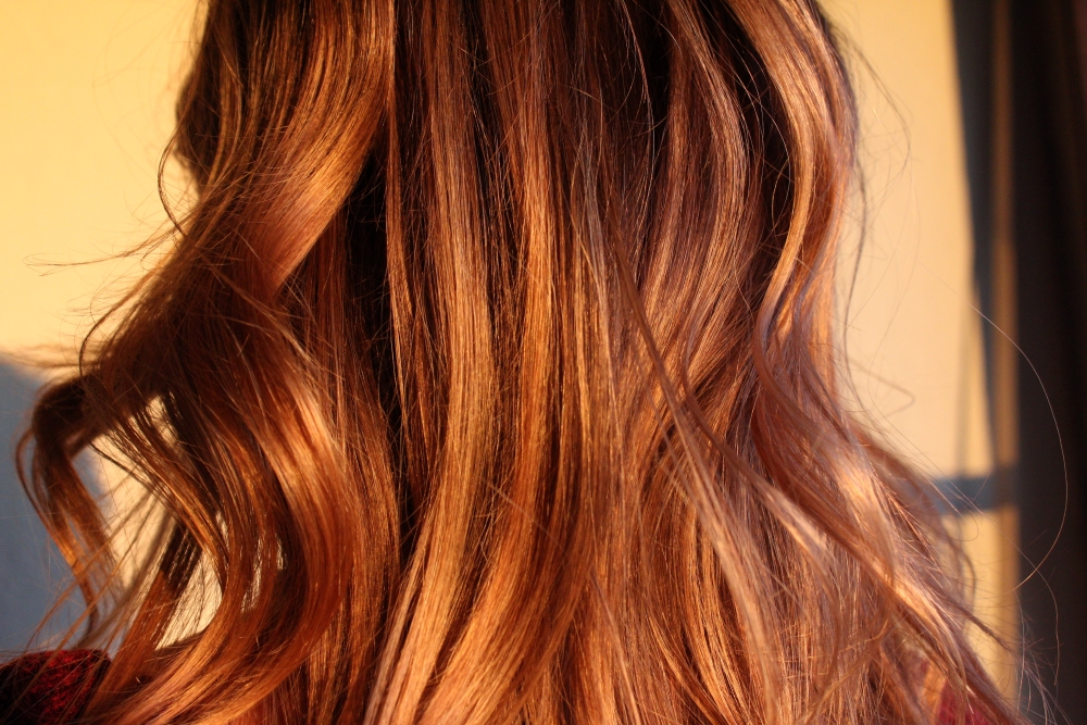 Balayage Roux Sur Chatain Clair
