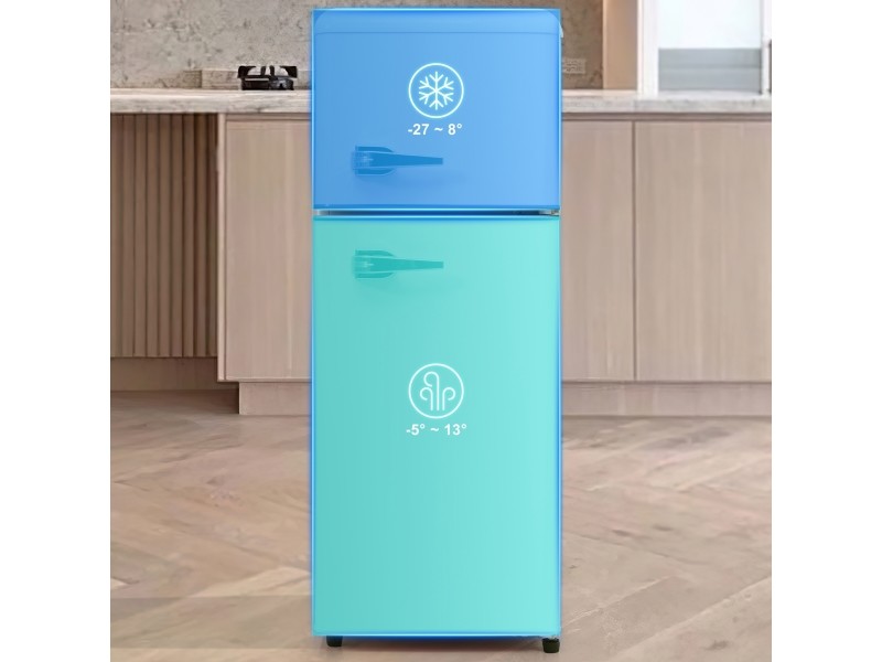 découvrez le frigo américain rétro, un parfait mélange de style vintage et de technologie moderne. apportez une touche de charme à votre cuisine tout en bénéficiant d'un espace généreux pour conserver vos aliments. économique et esthétique, ce réfrigérateur est l'allié idéal pour les amateurs de design.