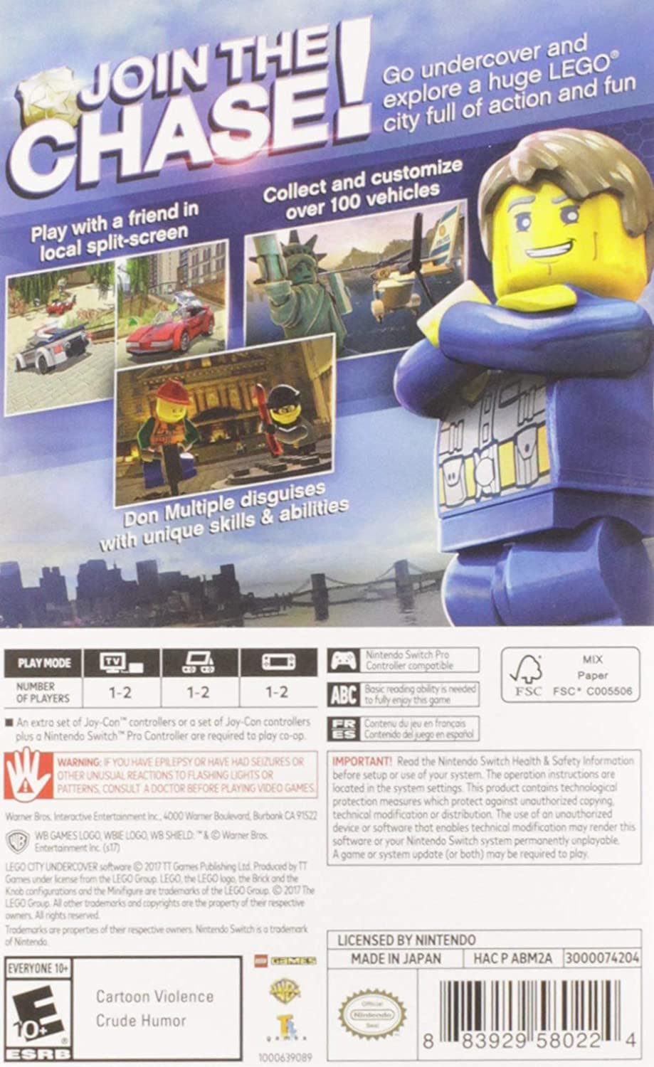 découvrez lego city switch, un univers de construction passionnant où l'aventure et l'imagination se rencontrent. créez votre propre ville dynamique avec des ensembles de briques hautement détaillés, des véhicules, des personnages et des histoires à explorer. plongez dans un monde de divertissement et de créativité infinie !