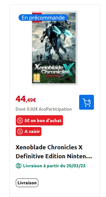découvrez xenoblade chronicles x sur nintendo switch, un rpg épique offrant un monde ouvert gigantesque, des graphismes saisissants et une histoire captivante. explorez des paysages variés, personnalisez vos personnages et engagez-vous dans des batailles stratégiques pour sauver l'humanité dans cette aventure inoubliable.