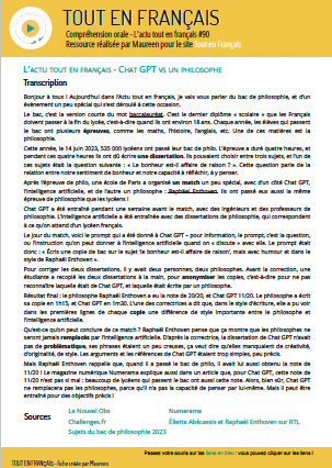 découvrez comment chatgpt peut vous aider à préparer votre évaluation du baccalauréat avec des conseils, des ressources et des simulations d'examens. maximisez vos chances de réussite avec notre guide complet.