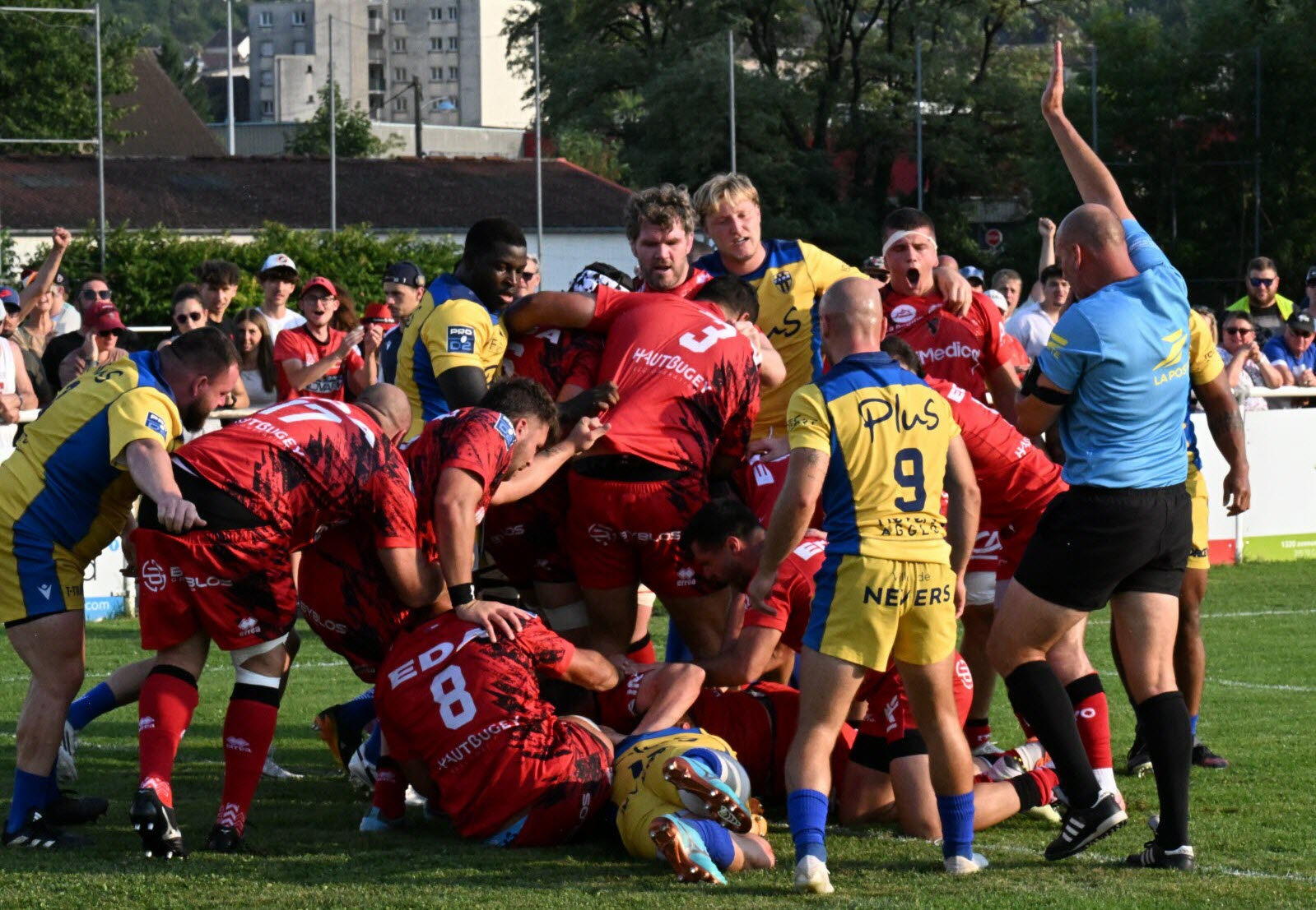 nevers cherche à rebondir et tourner la page après le match contre oyonnax en pro d2.